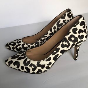 Animal print heels
